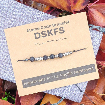 Morse Code Bracelet - DSKFS