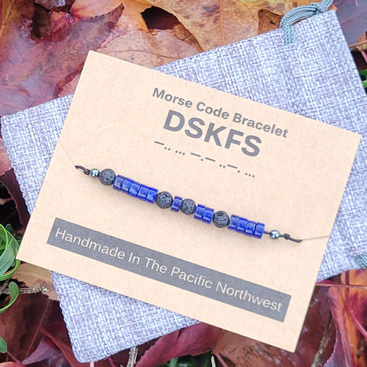 Morse Code Bracelet - DSKFS
